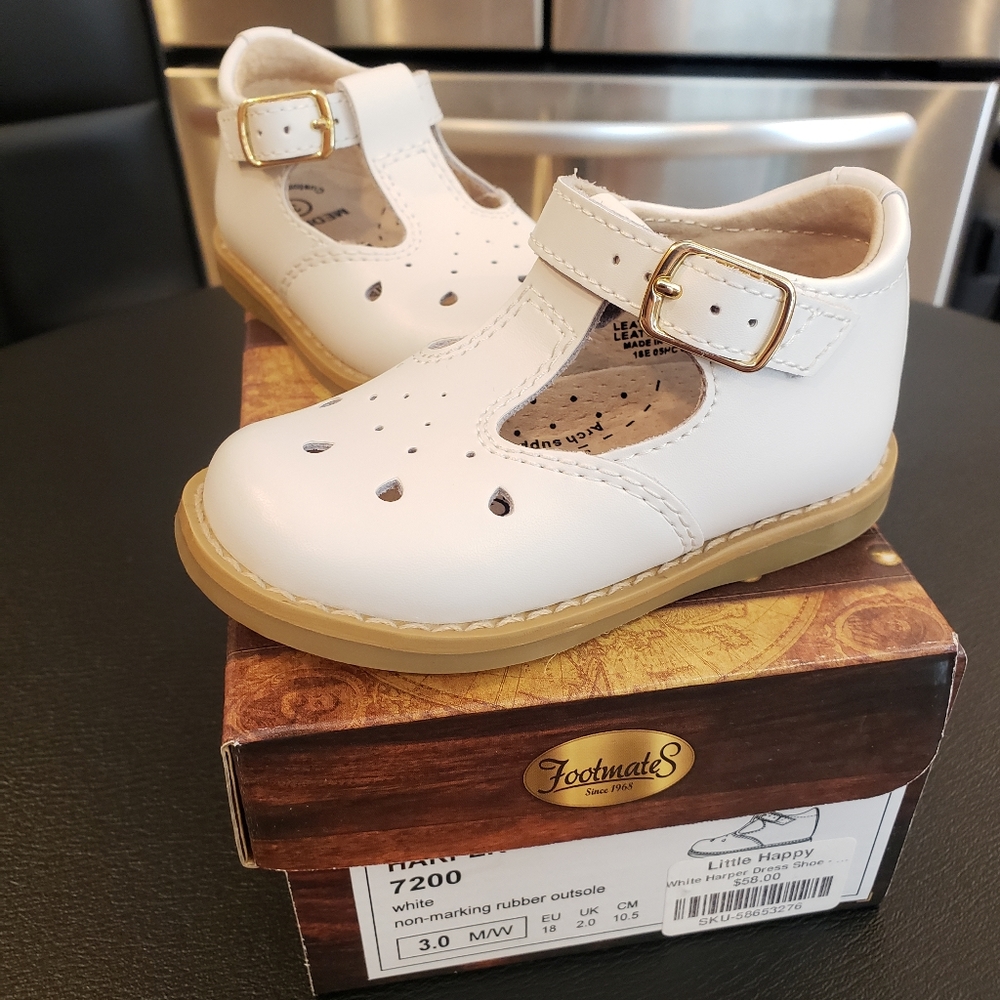 Footmates Harper in White